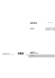 Sony HVL F43M manual. Camera Instructions.